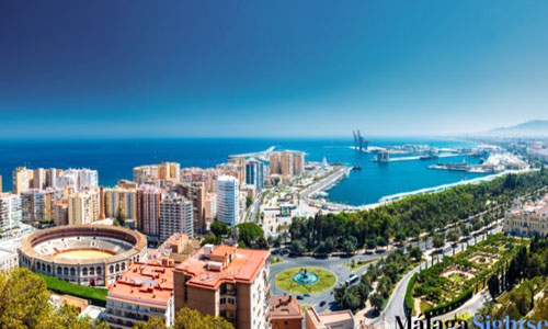 Malaga destination view