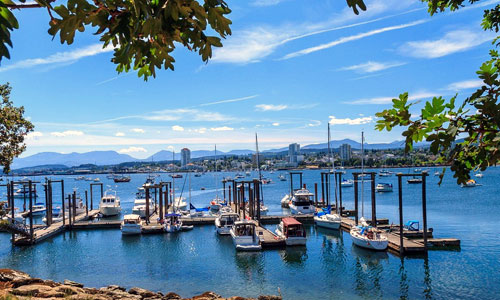 Nanaimo coastal view